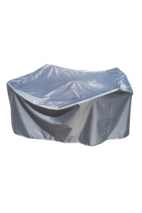 SCB012  Customized outdoor large doll dust cover customized outdoor furniture dust cover umbrella desk chair rain proof sunshade ash sunscreen sofa cover customized equipment waterproof cloth back view